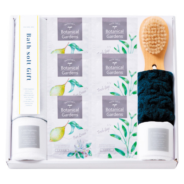 【送料無料】CLA SHU SHUボタニカルガーデン バスソルトギフト L1133-046
