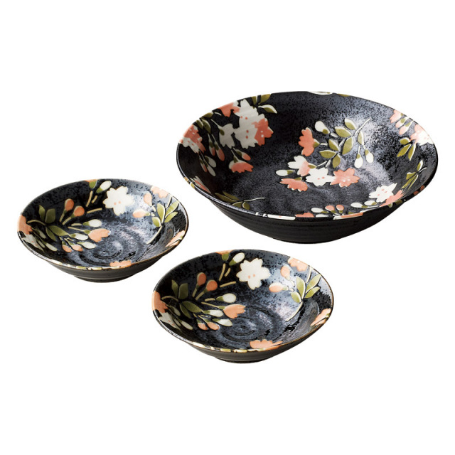 【一括お届け】宇野千代花和み香物鉢揃 L1135-019