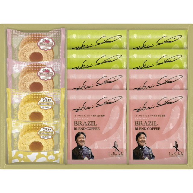 坂井宏行シェフ監修コーヒー＆アノー バウムクーヘンギフト（L9004-519