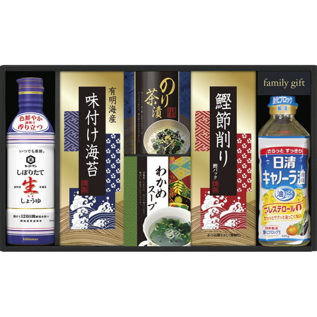 【送料無料】キッコーマン生しょうゆ＆和食詰合せ L9060-546