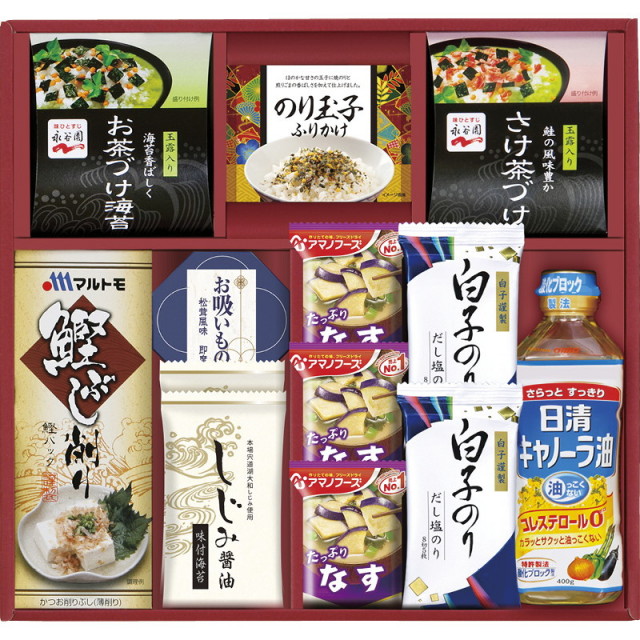 【送料無料】アマノフーズ&永谷園 食卓セット L9070-559