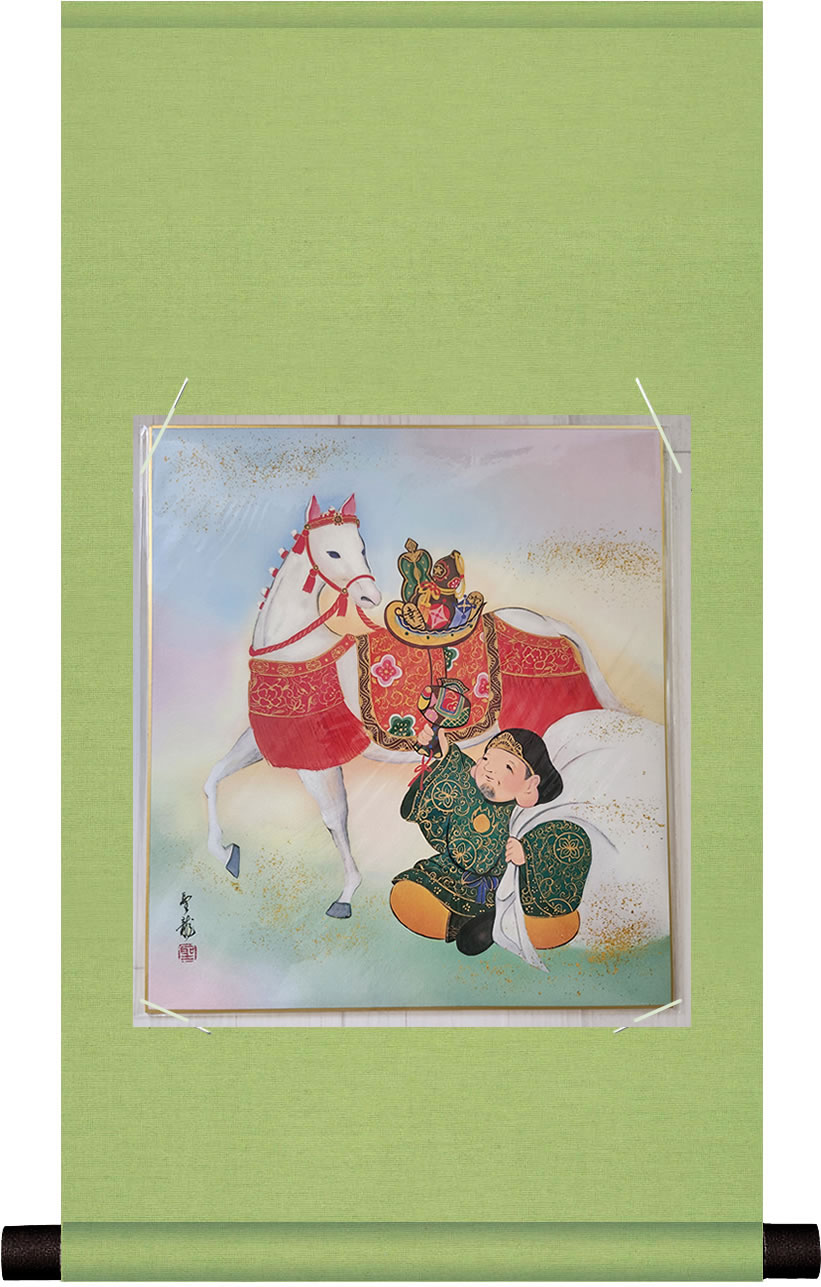 2026年度 干支色紙・色紙掛けセット【通販】