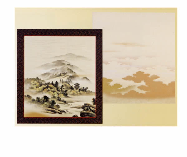 襖 衝立 冬用襖