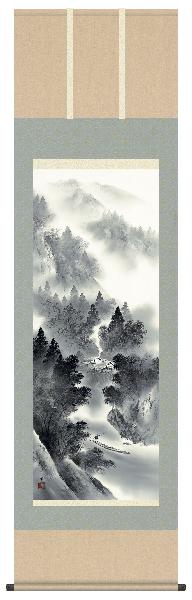 掛け軸 悠景彩遷 熊谷千風