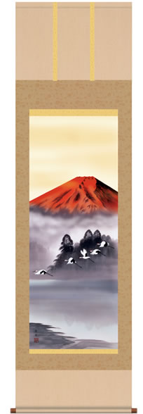 b3-028 赤富士飛鶴 北山歩生