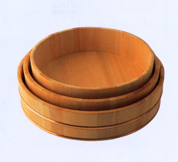 表装道具 木製糊桶