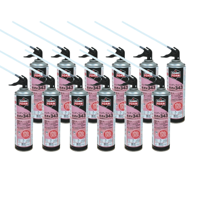 フォモジャパン #343ハンディフォーム・ネオ 520g/500ml ライトピンク 12本セット