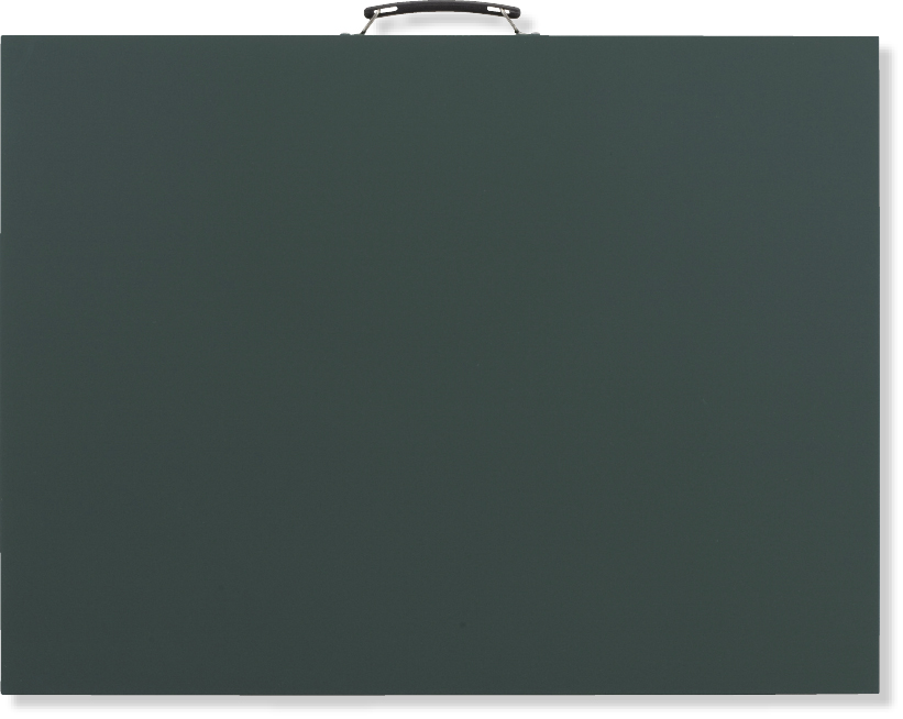 撮影用黒板（横型）無地　緑 373-131