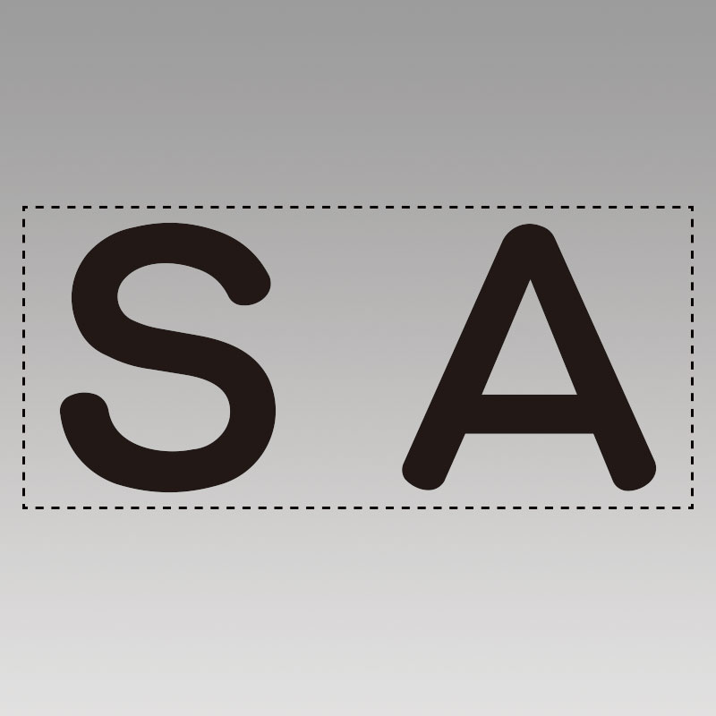 カッティング文字　ＳＡ 427-11