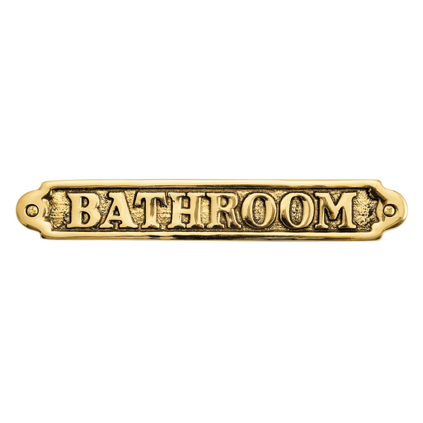 ゴーリキアイランド サイン BATHROOM 630020