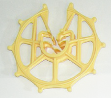 スペーサー ドーナツ型 D10-13-16x40N 黄