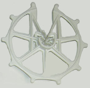 スペーサー ドーナツ型 D10-13-16x60N 乳白