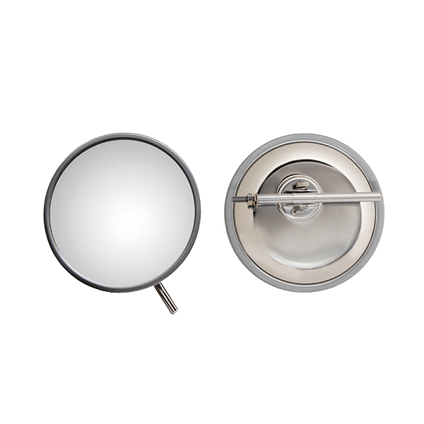 信栄物産 ロードビュミラー（平面）丸棒 丸型 210φ ステンレス グレー FB-20C_G