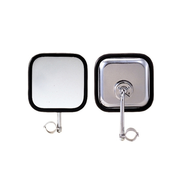 信栄物産 ロードビュミラー（平面） 角型 140×140 メッキ FH-14C