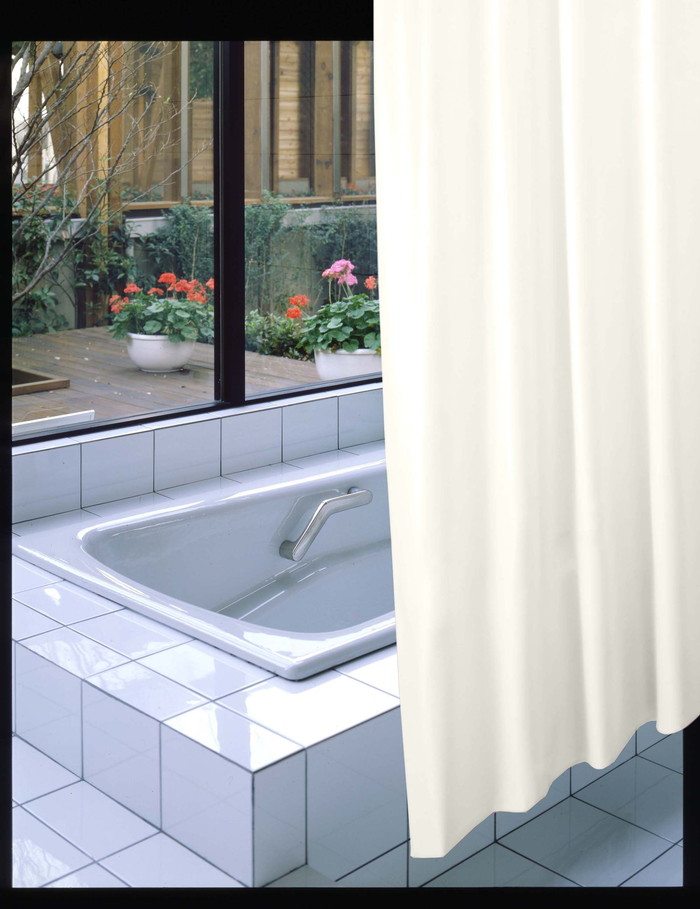 【法人・個人事業主様限定】防炎バスカーテン 130cm幅×130cm丈