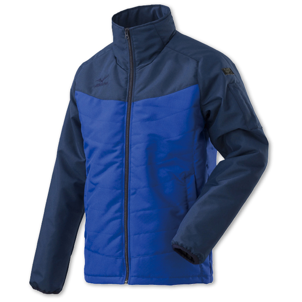 ユニット ミズノ タフブレーカージャケット ネイビー2XL wt-5nb-2xl