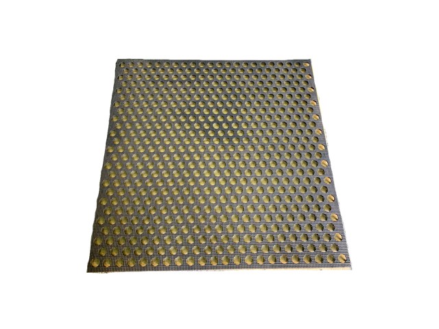 【法人・個人事業主様限定】王子ゴム化成 KRCマット 軽量タイプ 黒 15t×1000mm×1000mm