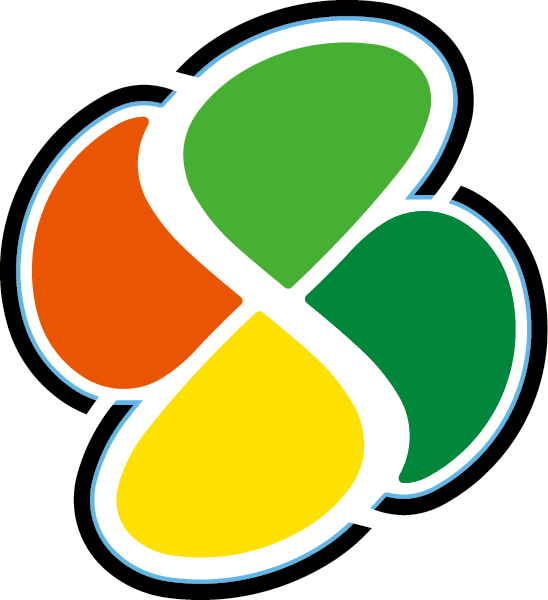 371-58 ヘルメットステッカー　四つ葉マーク