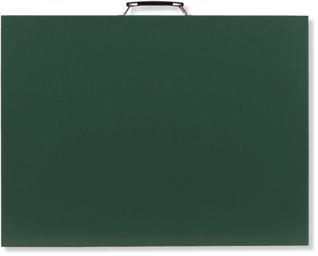 撮影用黒板雨天用　緑　無地（横型） 373-17