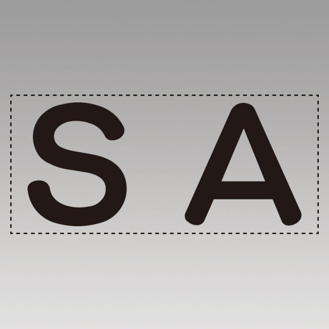 カッティング文字　ＳＡ 427-11