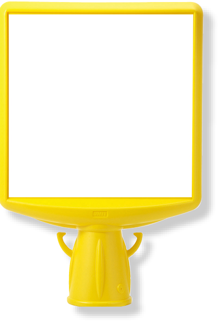 874-861B コーンサイントップ２白無地片面