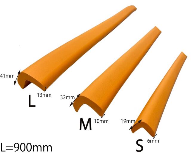 L型クッション S/M/L イエロー 900L