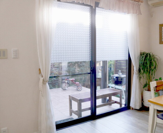 工事資材コム｜Low-Eガラス対応 窓飾りシート 大革命アルファ レンズタイプ