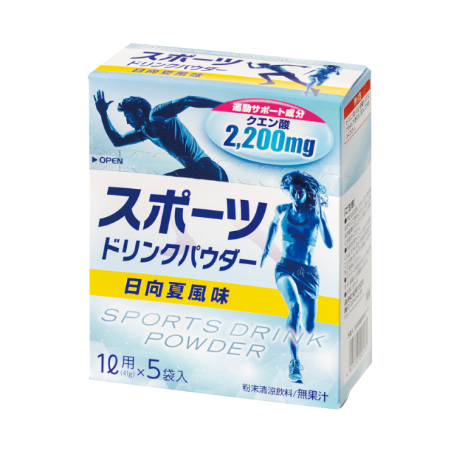 熱中対策水パウダータイプ 日向夏味  粉末1L用×5 ho-861
