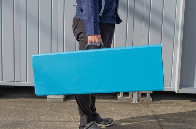 工事資材コム | 【法人・個人事業主様限定】折り畳みベンチ N21-36