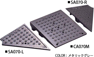 ミスギ キャスコーナーM級 コーナー 70mm段差用 SA-070-R-L
