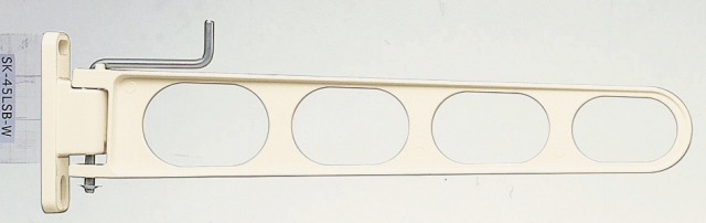 バルコニー物干し金物（横収納型）2個セット　SK-45LSB