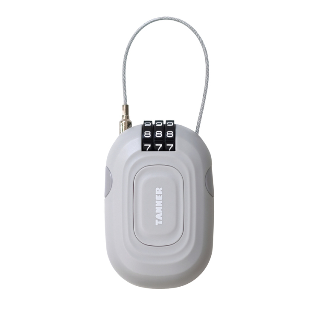 コンパクトワイヤーロック Wired Lock グレー WL-G