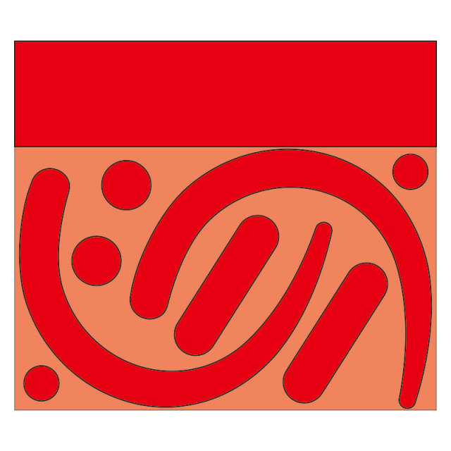 安全帯フックステッカー（10枚1組）