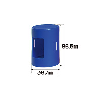 工事資材コム カラープラポール キャップ 10個セット