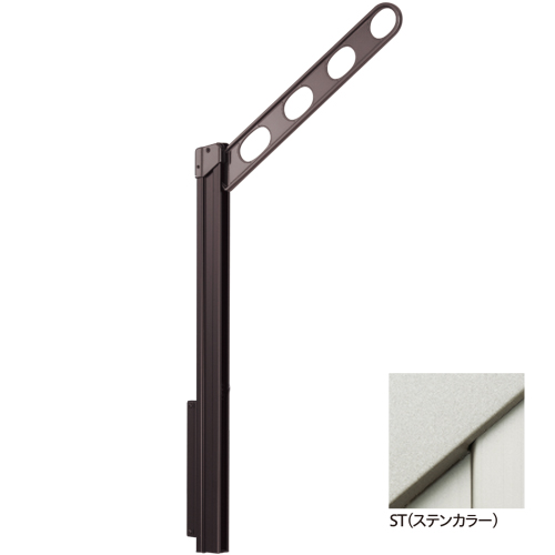 ホスクリーン GP-45-ST／川口技研 工事資材コム｜川口技研 ホスクリーン 腰壁用物干 上下式 ステンカラー