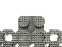【法人・個人事業主様限定】王子ゴム化成 KRCマット 重量タイプ 黒 専用接続用ジョイント