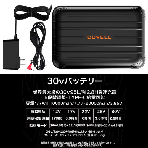工事資材コム | COVELL 空調冷風服フルセット (フード付フルハーネス