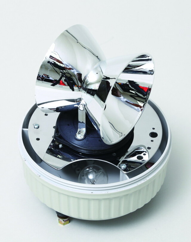 工事資材コム｜大型回転灯100V白熱球タイプ 赤色