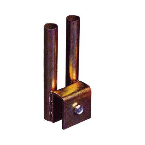 H鋼用金具L　25φ　 メッキ