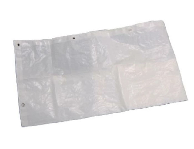【法人・個人事業主様限定】 フェンスシート 紐付き 無地  900mm×1740mm 50枚セット  sawa-0091-3