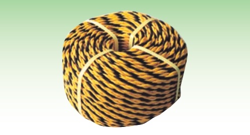 工事資材コム | 標識ロープ トラロープ 9φ× 50m 1巻 sawa-0198-1