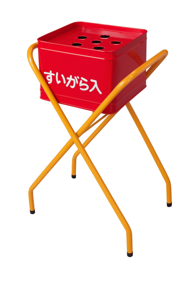 工事資材コム | 消火器スタンド 2本用 440mm×200mm H700mm 4個セット