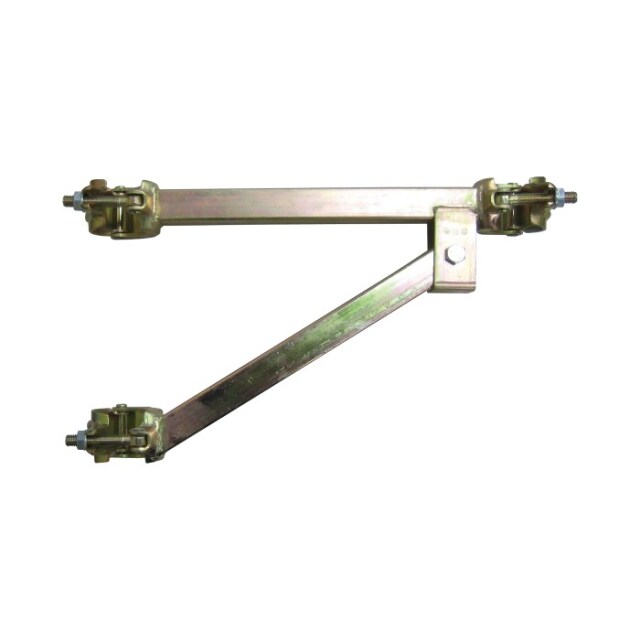 信和 折り畳みブラケット 重量2.4kg 5本セット sin-01-048