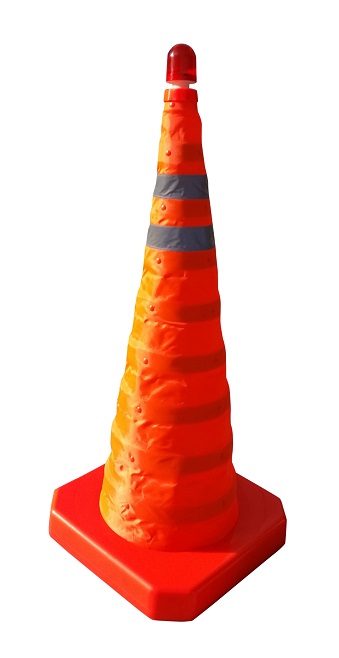 フリーコーン(伸縮コーン) 550H [LEDライト付]