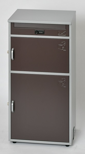 宅配ボックス リシム ミドル THB-382 BR ブラウン 送料無料