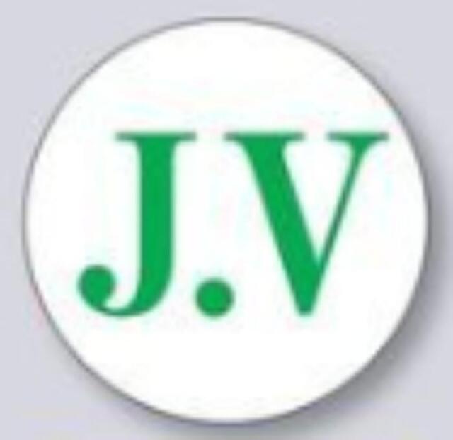 ヘルメット用ステッカー「J.V」 tks-860-a