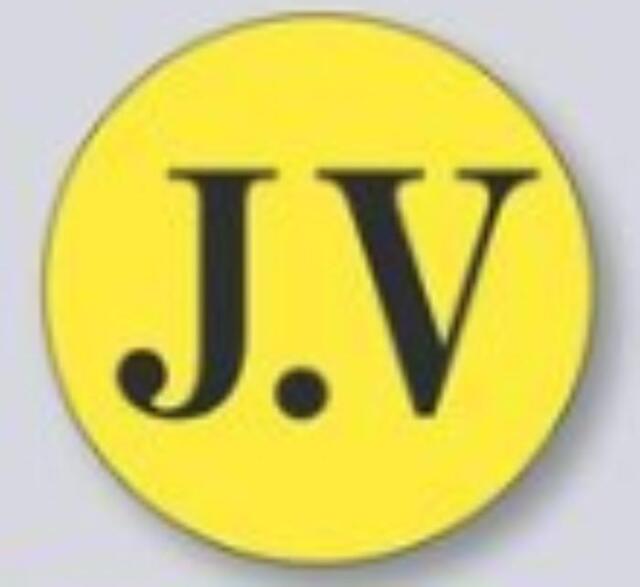 ヘルメット用ステッカー「J.V」 tks-860-c