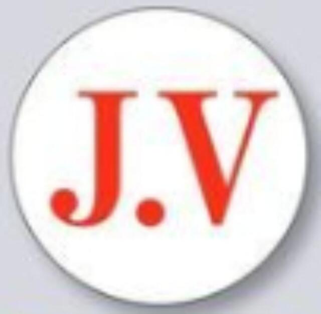 ヘルメット用ステッカー「J.V」 tks-860