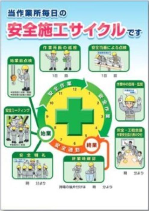 安全施工サイクル tks-p-3a
