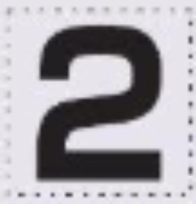 sk-561用 切り文字シール「2」 tks-sk-561-02